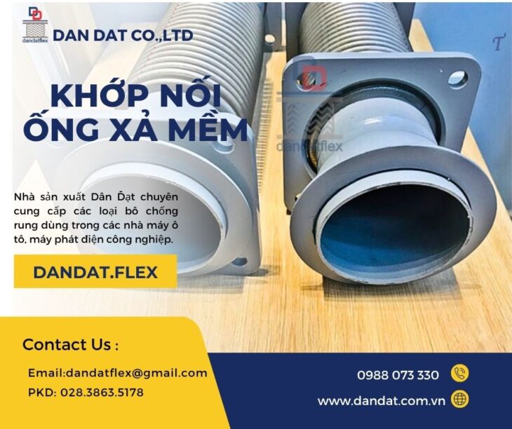Bô chống rung/Ống mềm chống rung động cơ/ Ống bô xả máy phát điện/ Khớp nối ống xả mềm