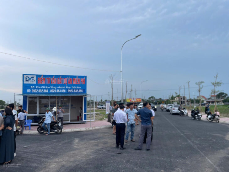 Mở bán 119 lô đất KDC Quang Trung, Quỳnh Mỹ gần trường học, ủy ban, KCN Sao Vàng. Gía chỉ từ 1tỷ6xx