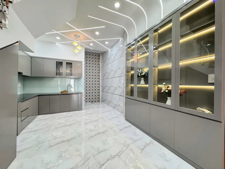 MẶT TIỀN ĐƯỜNG SỐ 4 BÌNH HƯNG HÒA A, BÌNH TÂN – 3 TẦNG, 3 PHÒNG NGỦ, 64M2 – GIÁ CHỈ 6.7 TỶ, SỔ ĐỎ