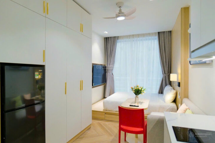 Toà nhà 4 tầng CHDV Thảo Điền 180m²,Địa Trung Hải, full nội thất, thu nhập 160 triệu(41,5 tỷ)