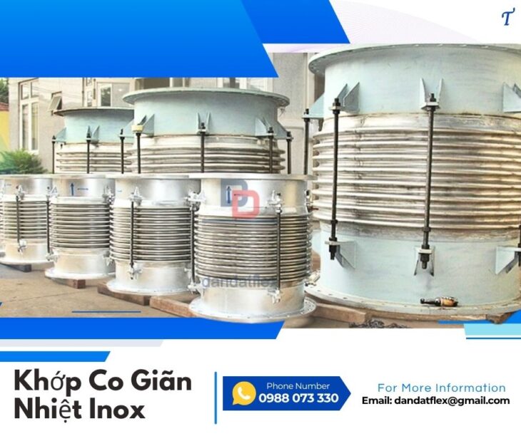 Khớp nối co giãn/ Khớp nối co giãn hơi nóng/ Khớp nối co giãn kim loại chịu nhiệt cao/ Ống co giãn