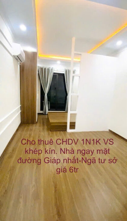 Cho thuê Ccmn Rộng đẹp thoáng ngõ 72 Giáp Nhất, Ngã Tư Sở