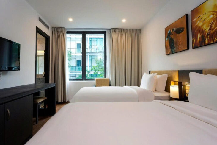 BÁN KHÁCH SẠN MẶT PHỐ LÒ ĐÚC, HAI BÀ TRƯNG – 281M² x 9T- DÒNG TIỀN 4.8 TỶ/NĂM – GIÁ 170 TỶ
