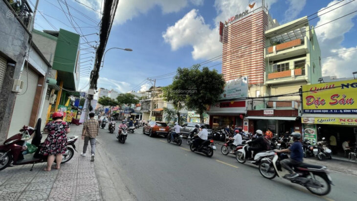 Giảm 6 tỷ bán gấp mặt tiền 6×30 Lê Quang Định, GIÁ BÁN: 19,5 TỶ