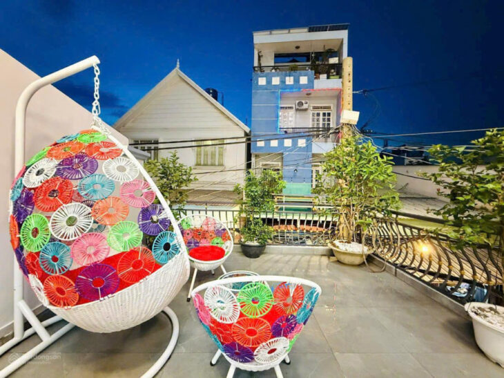 Nhà 2 mặt tiền xe tải Bùi quang Là phường 12 có 6PN 3 lầu hướng Tây Bắc 64m2, thiết kế hiện đại,