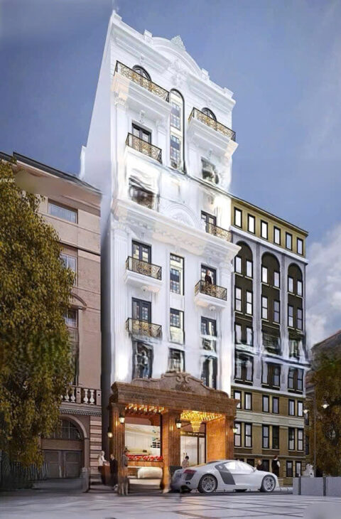 BÁN TÒA NHÀ PHỐ NGUYỄN HOÀNG – 135M² x 9T CÓ HẦM – MT 7M – VỈA HÈ Ô TÔ TRÁNH – GIÁ 85 TỶ