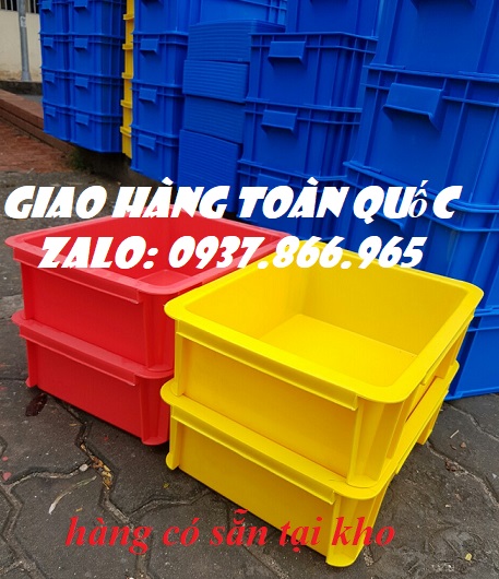 Thùng b7 chất lượng tốt, thùng nhựa đặc nguyên sinh, thùng công nghiệp