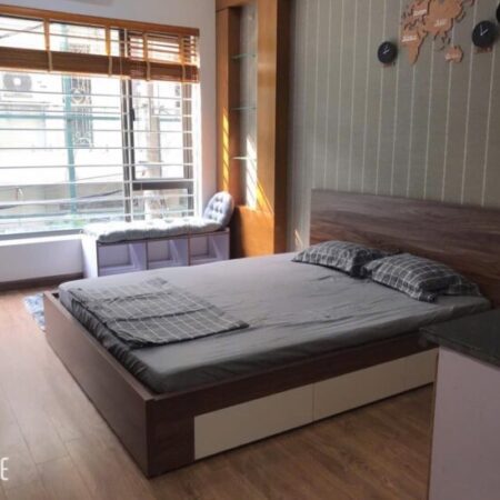 Bán nhà Hoàng Quốc Việt, Cầu Giấy, ngõ ô tô, dòng tiền, 55m2, 6 tầng, chỉ 17.5 tỷ
