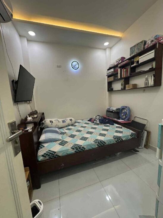 NGAY VÒNG XOAY PHÚ LÂM – HẺM XE HƠI THÔNG, GẦN MT ĐƯỜNG BÀ HOM, NHÀ 4 TẦNG ĐÚC KIÊN CỐ – NHỈNH 7 TỶ