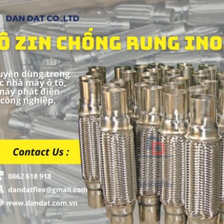 Bô zin chống rung inox/ Ống bô giảm chấn/ Ống giảm chấn cho ô tô/ Ống ruột gà ô tô/ Pô nhún ô tô