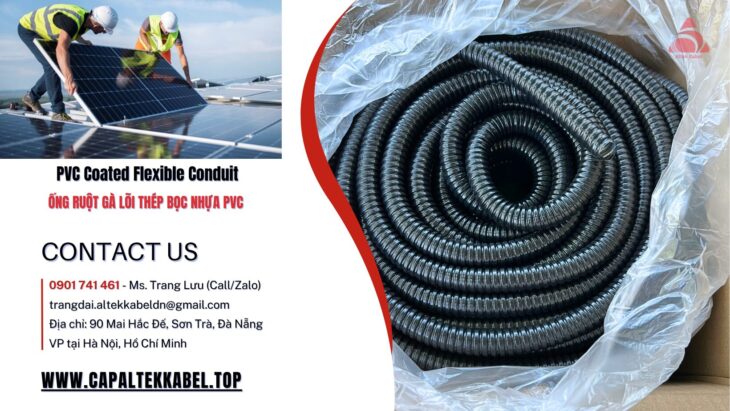 Ống thép luồn dây điện bọc nhựa PVC Đà Nẵng, Quảng Nam