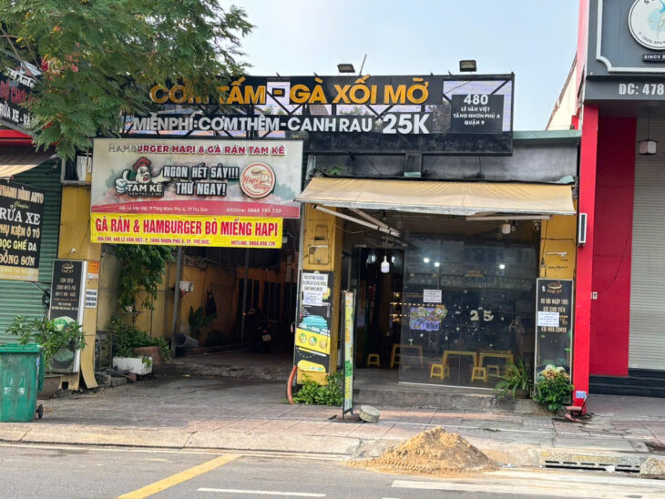 CHO THUÊ MẶT BẰNG KINH DOANH 208M2 TĂNG NHƠN PHÚ A, THỦ ĐỨC.