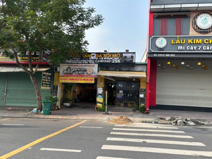 CHO THUÊ MẶT BẰNG KINH DOANH 208M2 TĂNG NHƠN PHÚ A, THỦ ĐỨC.