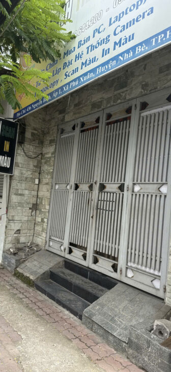 CHO THUÊ MẶT BẰNG KINH DOANH 60M2 PHÚ XUÂN, NHÀ BÈ.