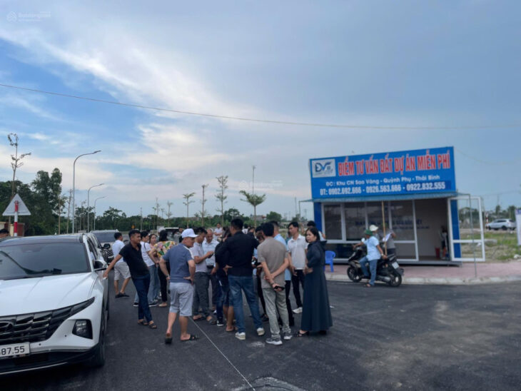 Mở bán 119 lô đất KDC Quang Trung, Quỳnh Mỹ gần trường học, ủy ban, KCN Sao Vàng. Gía chỉ từ 1tỷ6xx
