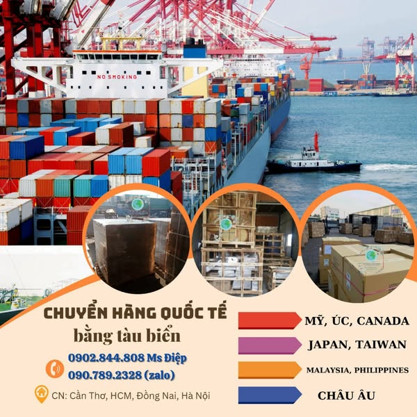 Gửi hàng đi Nam Phi giá rẻ tại Cần Thơ-HCM