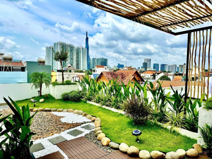 Nhà 4 Tầng Mới Xây, Khu Nội Bộ Yên Tĩnh Hẻm xe hơi Thảo Điền , Diện tích đất 117m² Giá 26 tỷ