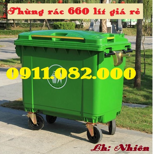 Những mẫu thùng rác giá rẻ nhất 2025- thùng rác 120l 240l 660l- lh 0911082000