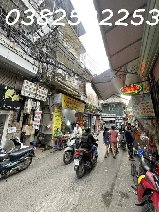 BÁN ĐẤT PHỐ TU HOÀNG NAM TỪ LIÊM – NGÕ THÔNG – ÔTÔ – KINH DOANH – 62M² – 9X tr/m2