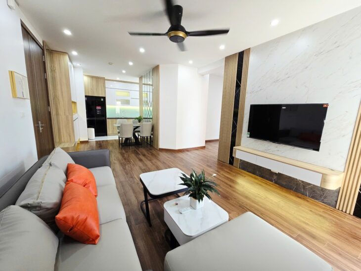 💥💥Chung cư C4 mặt phố Nguyễn Cơ Thạch 106m 3PN Full nội thất cực đẹp, 6.65 tỷ