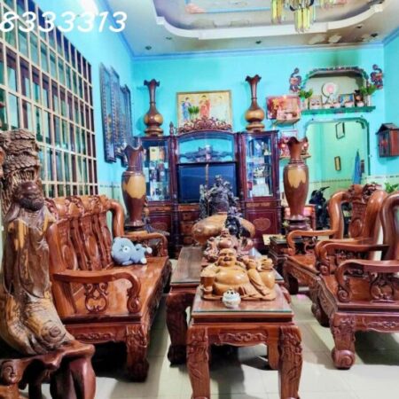 Biệt thự gần 300m2 tặng nội thất gỗ quý – mặt tiền Trung Chánh, Hóc Môn chỉ 10.8 tỷ, 0898333313
