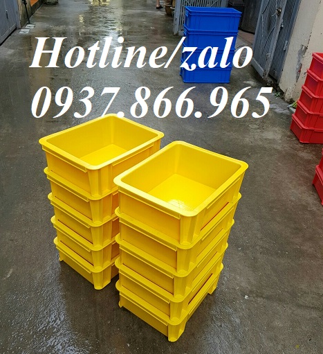 Thùng b7 chất lượng tốt, thùng nhựa đặc nguyên sinh, thùng công nghiệp