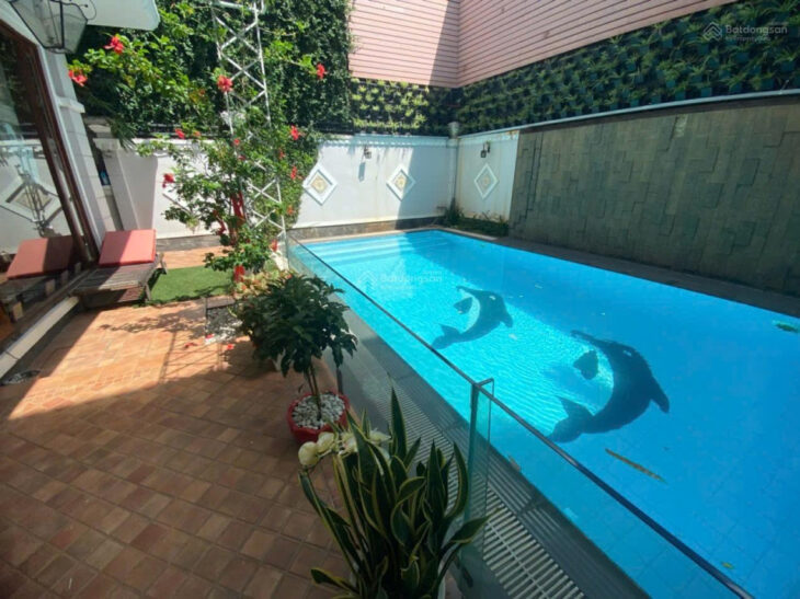 BÁN BIỆT THỰ HẦM + 2 TẦNG – 200m² – Nguyễn Văn Hưởng, Thảo Điền, TP. Thủ Đức – GIÁ 43 TỶ