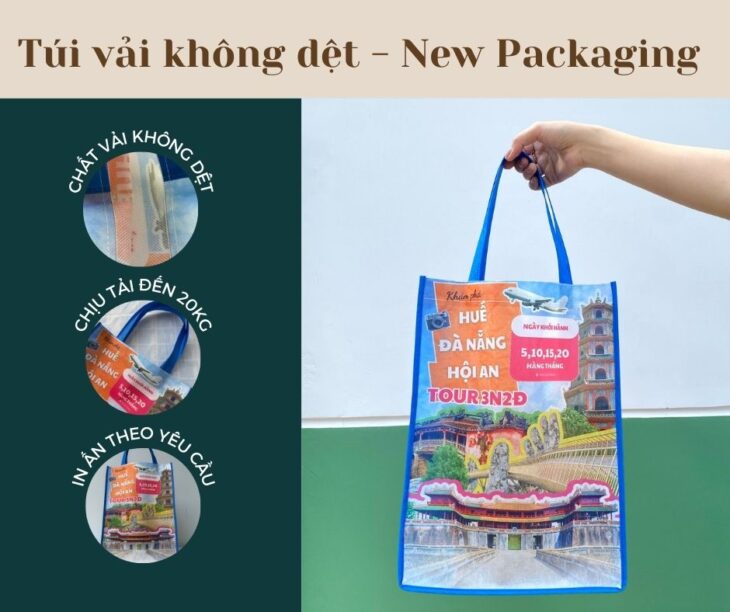 Cơ sở cung cấp túi vải không dệt tại Vĩnh Long