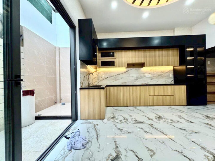 Bán gấp nhà hẻm xe tải – thông số 4.5×16.7m – 4 tầng – Đặng Thuỳ Trâm – nhà mới keng