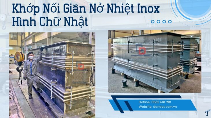 Khớp giãn nở nhiệt inox (Expansion Joint)/ Khớp nối giãn nở chịu nhiệt/ Khớp nối giãn nở inox pasty