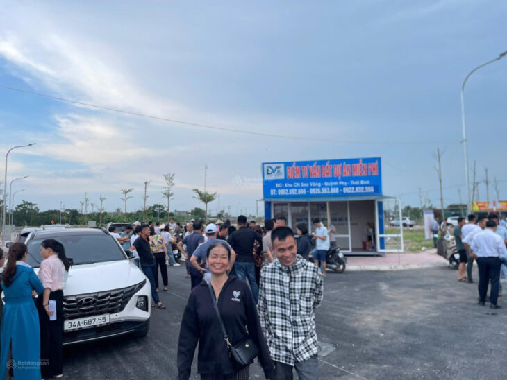 Chính chủ gửi bán mặt ngoài trục chính dự án Quỳnh Mỹ – vỉa hè rộng, kinh doanh buôn bán tốt