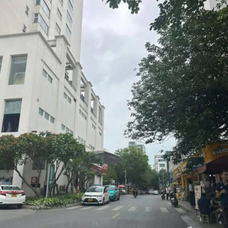 BÁN NHÀ MẶT PHỐ NGHĨA ĐÔ, CẦU GIẤY – 78M² – MT 6.5M – VỈA HÈ Ô TÔ TRÁNH – KINH DOANH