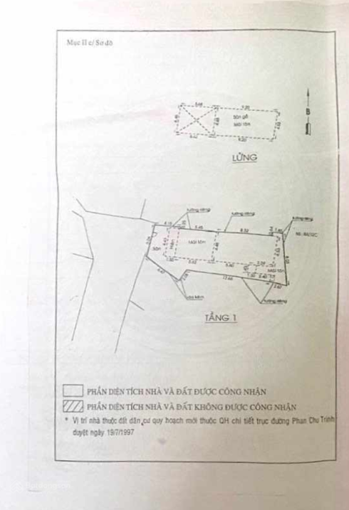 12.8 tỷ – bán nhà cũ rộng Lê Quang Định, P24, Bình Thạnh 140m², thuận tiện xây toà nhà CHDV