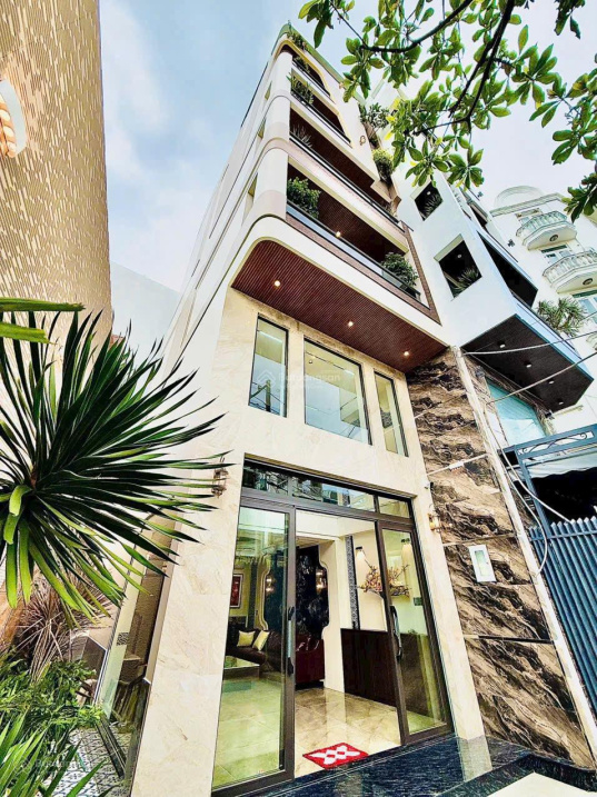 Bán nhà mặt tiền đẹp Gò Vấp 7x17m thang máy full nội thất cao cấp ở lâu dài, Toà nhà đẹp tiện làm
