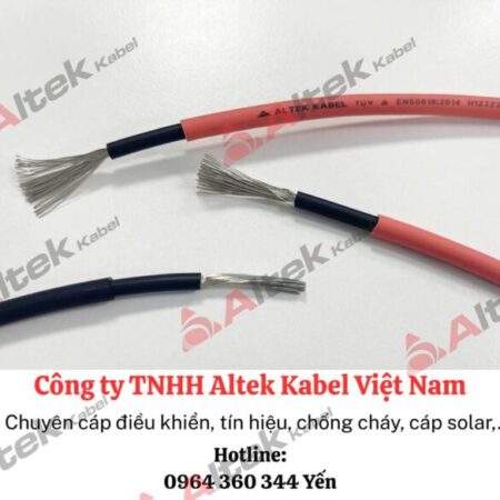 Cáp điện solar 4mm – Cáp điện mặt trời Altek Kabel