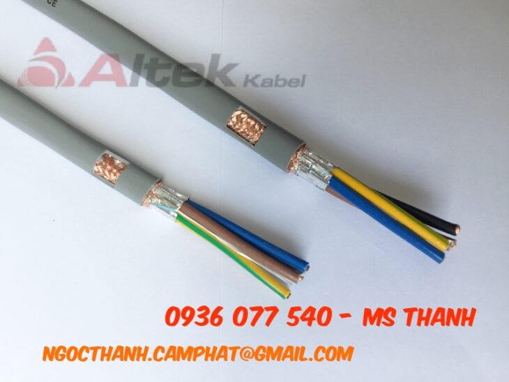 DÂY CÁP CHỐNG NHIỄU CHO HỆ THỐNG CÔNG NGHIỆP ALTEK KABEL – SH-500 (RVVP) 4G 0.5 MM2