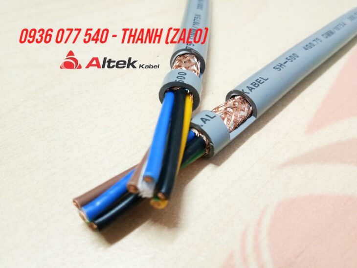 DÂY CÁP CHỐNG NHIỄU CHO HỆ THỐNG CÔNG NGHIỆP ALTEK KABEL – SH-500 (RVVP) 4G 0.5 MM2