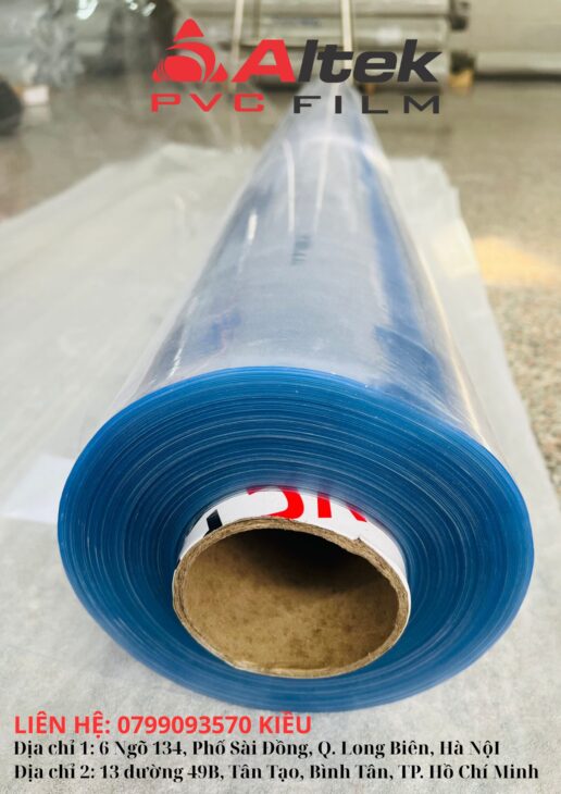 Màng nhựa pvc dẻo trong suốt – Đa quy cách – tại Ninh Bình