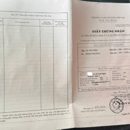 CĂN NHÀ MƠ ƯỚC 3 PN – 55M2 – NAM KỲ KHỞI NGHĨA – Q.3 – CHỈ 7.3 TỶ – SỔ HỒNG CHÍNH CHỦ