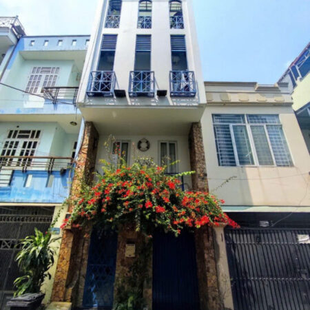 BÁN CHDV – MT QUẬN 7 – 5 TẦNG – 9PN – 9WC NGỎ VÀO 10M – GIÁ 13,7 TỶ