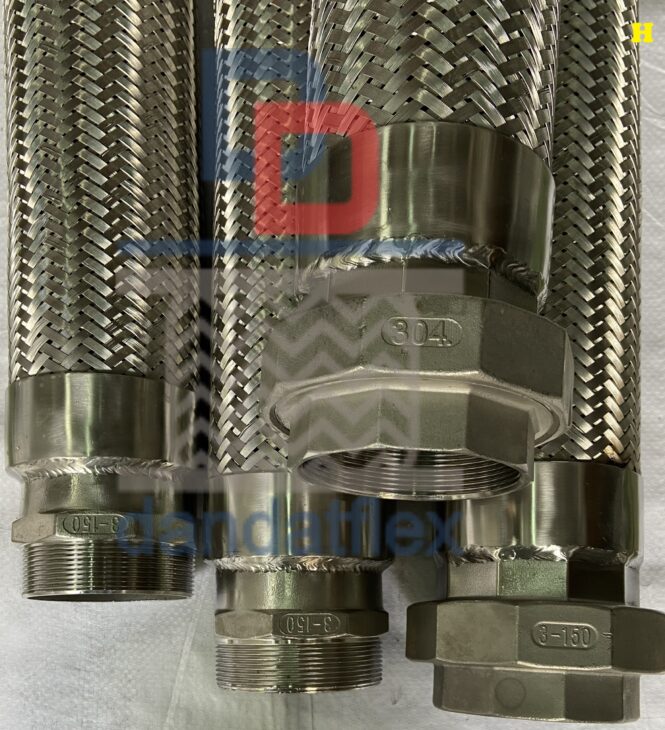 Ống mềm inox rắc co, Ống mềm kim loại, Ống mềm inox thủy lực, Ống mềm inox lắp ren, Ống inox ruột gà