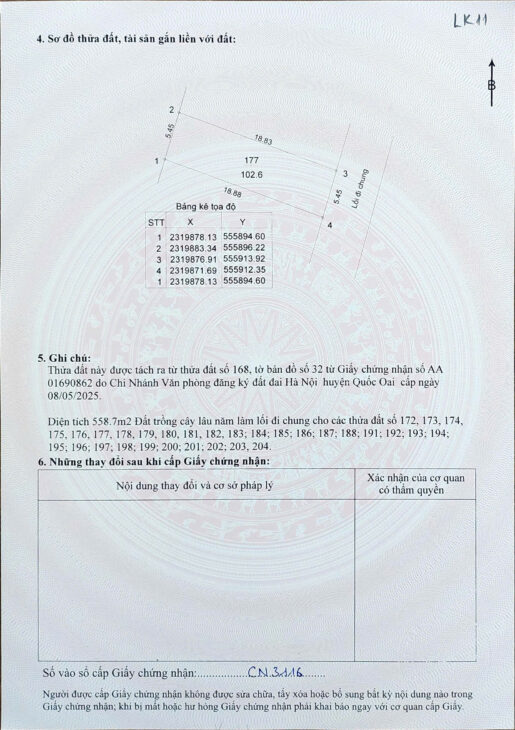 Bán đất nền Láng Hòa Lạc giá 2.75 tỷ – diện tích 100m2, sát Đại học Quốc Gia, dân cư sầm uất