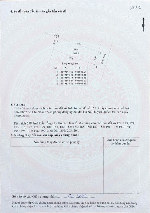 Đất nền Láng Hòa Lạc 100m2 giá 2.25 tỷ – gần trục Đại lộ Thăng Long, đầu tư sinh lời Nguyễn Hùng