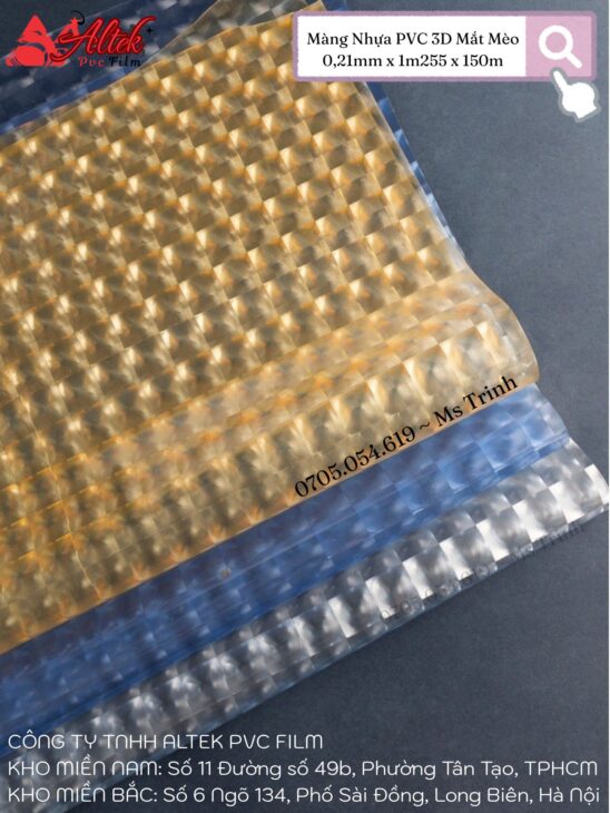 Tổng hợp màng nhựa pvc bên nhà Altek, cuộn nhựa pvc giá sỉ