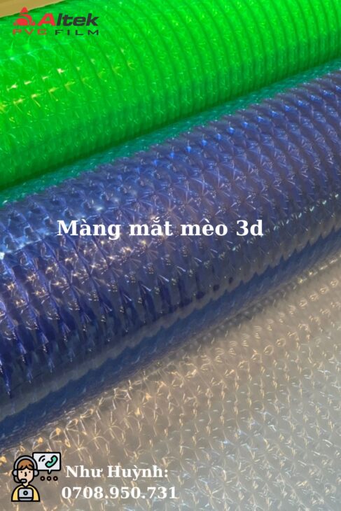 cty sản xuất màng nhựa pvc dẻo – màng mắt mèo