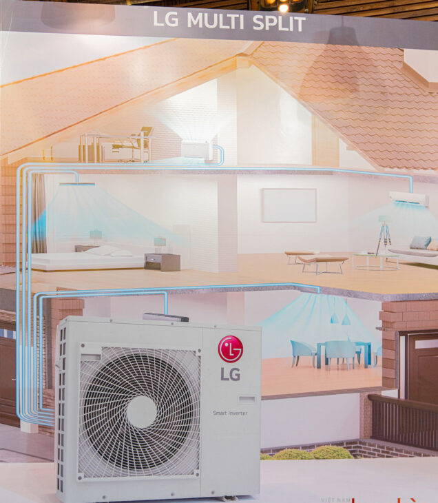 Đơn vị thi công Máy lạnh MULTI LG giá đại lý – tiết kiệm điện năng và giảm chi phí