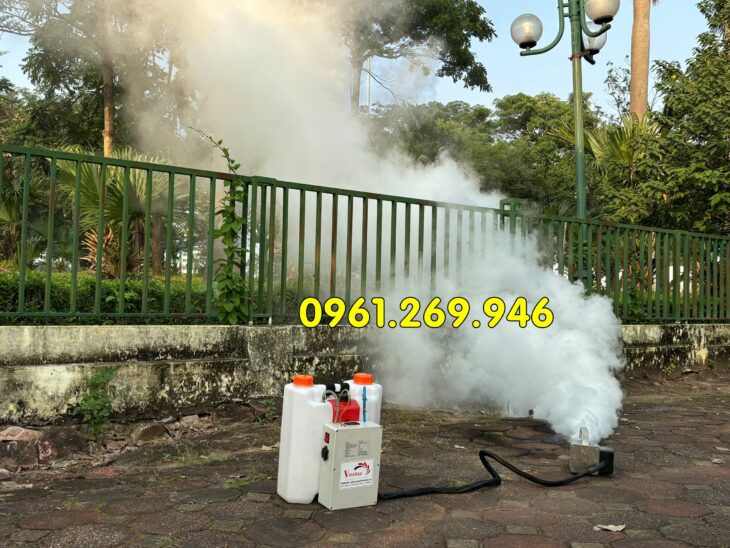 Máy phun khói Turbo PK88 siêu giảm âm, khử trùng dịch bệnh cho chuồng trại chăn nuôi