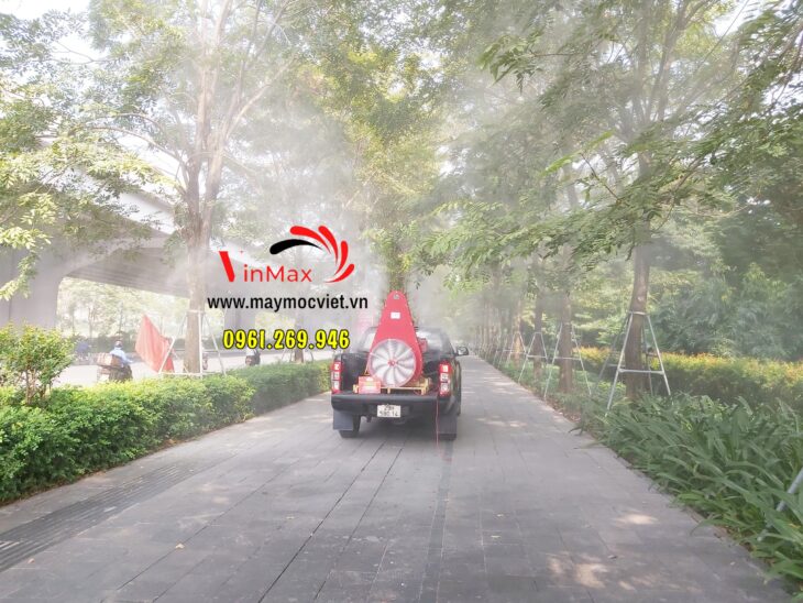 Máy phun sương, phun thuốc dạng tháp 20 béc 13HP Koop KPS13