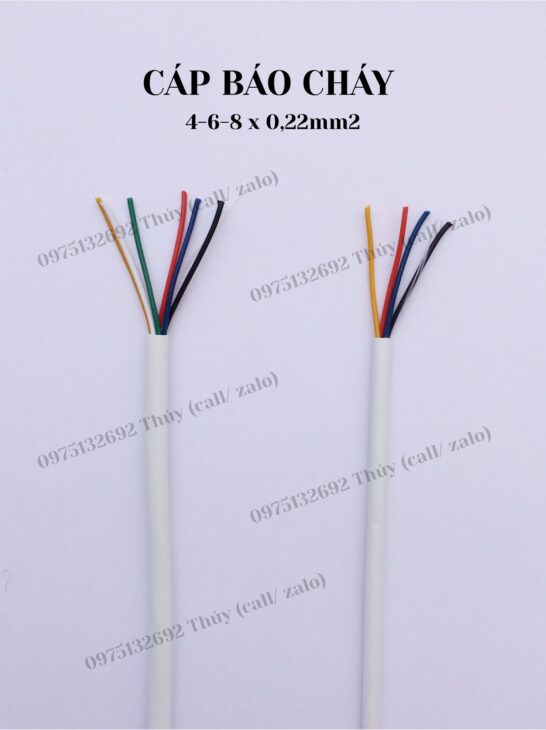 Cáp tín hiệu âm thanh báo động báo cháy lõi Altek kabel chia màu