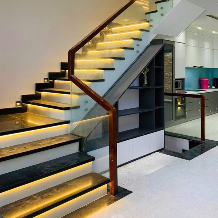 Nhà tôi cho thuê nhà hai cửa đi, mới,vỉa hè, 114m2- 4T, Phố Đào Tấn_44 Tr